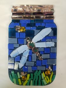 mosaic jar